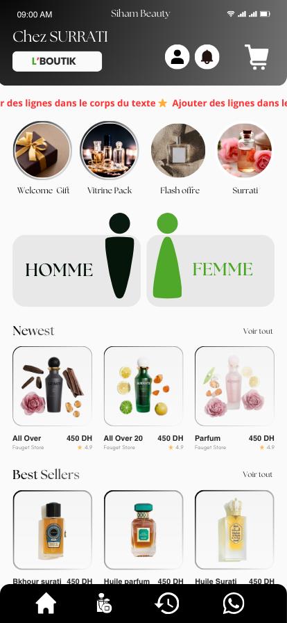 Surrati App Screenshot